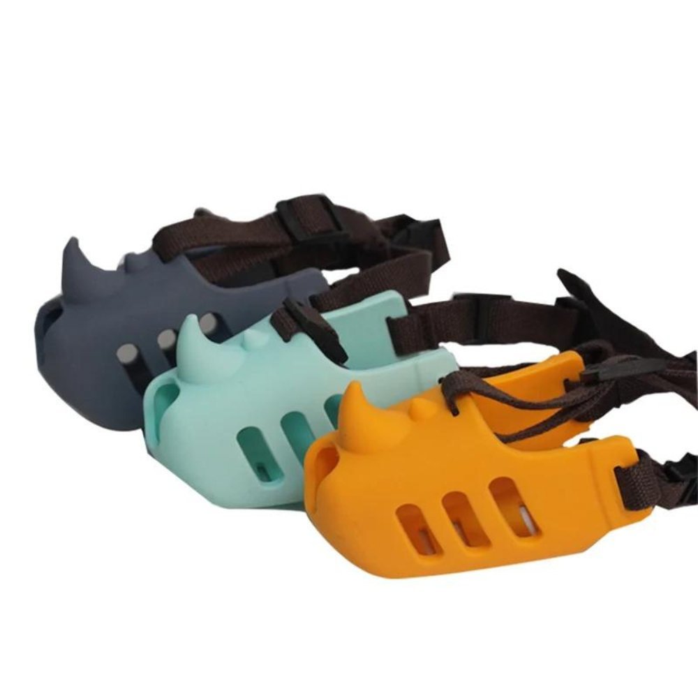 Dog Muzzle, Breathable Adjustable Muzzle for Small, Medium & Large Dogs - Homvista