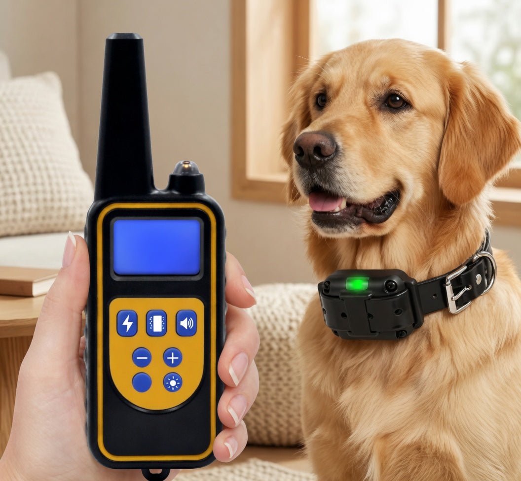 Dog Training Collar with Remote, 2600ft Water-Resistant E Collar with 3 Training Modes - Homvista
