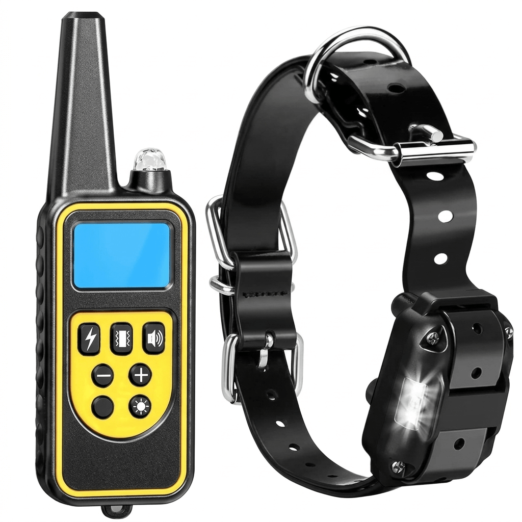 Dog Training Collar with Remote, 762m IPX7 E Collar with 99 Levels for Up to 3 Dogs - Homvista