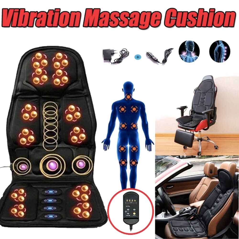 Fashionable Massage Chair Cushion With Heated Neck Pillow - Homvista