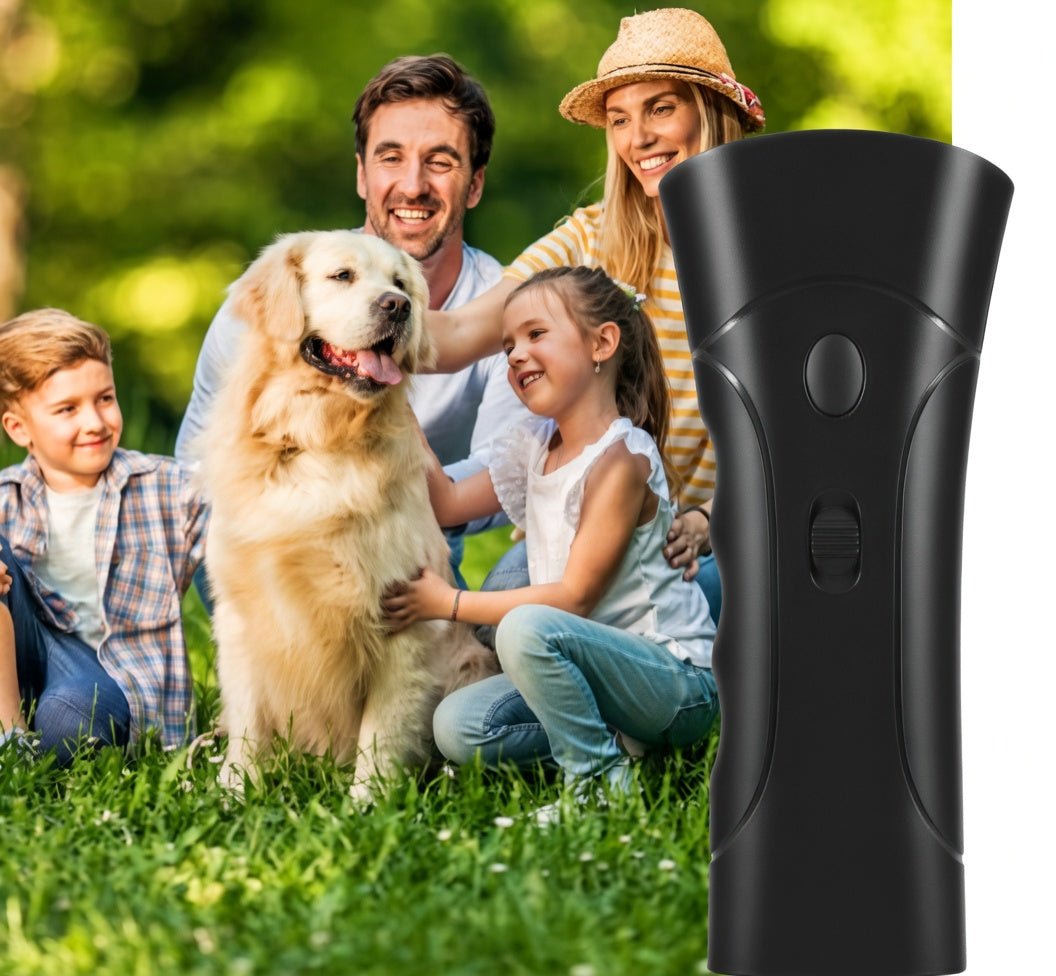 Ultrasonic Dog Training Device, Handheld Barking Deterrent for Barking, Jumping & Behavior Training - Homvista