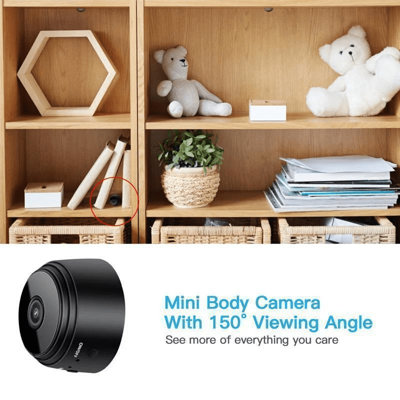 1080p Magnetic WiFi Mini Camera - Homvista