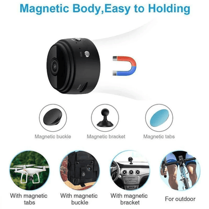 1080p Magnetic WiFi Mini Camera - Homvista