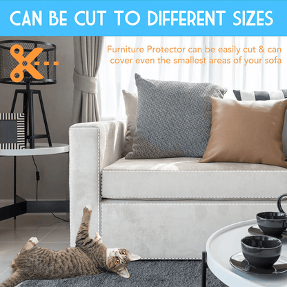 8PC Cat Scratch Furniture Protector Guards Anti-Scratch Couch Protector Pads - Homvista