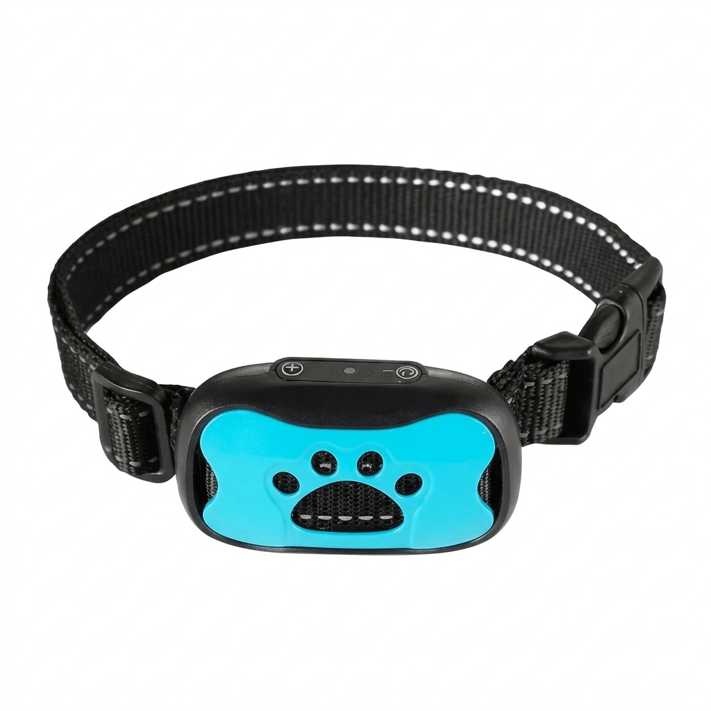 Anti-Bark Collar for Dogs, Automatic Sound & Vibration Bark Collar with Adjustable Sensitivity - Homvista