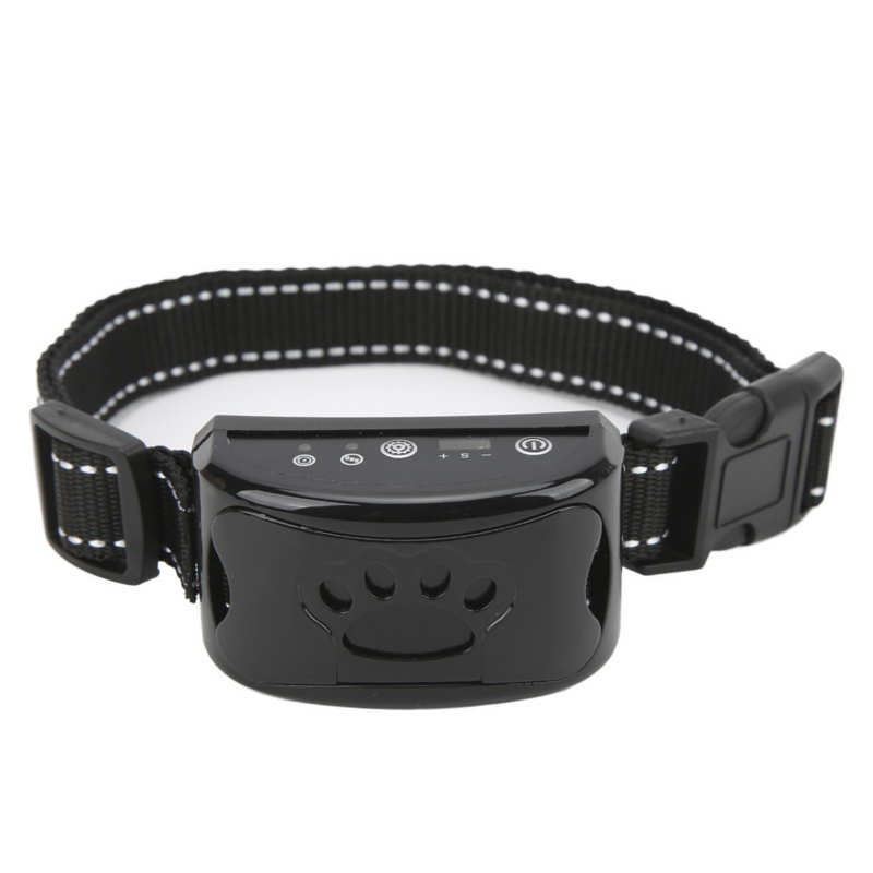 Anti-Bark Collar for Dogs, Rechargeable Vibration & Ultrasound Collar with 7 Adjustable Levels - Homvista