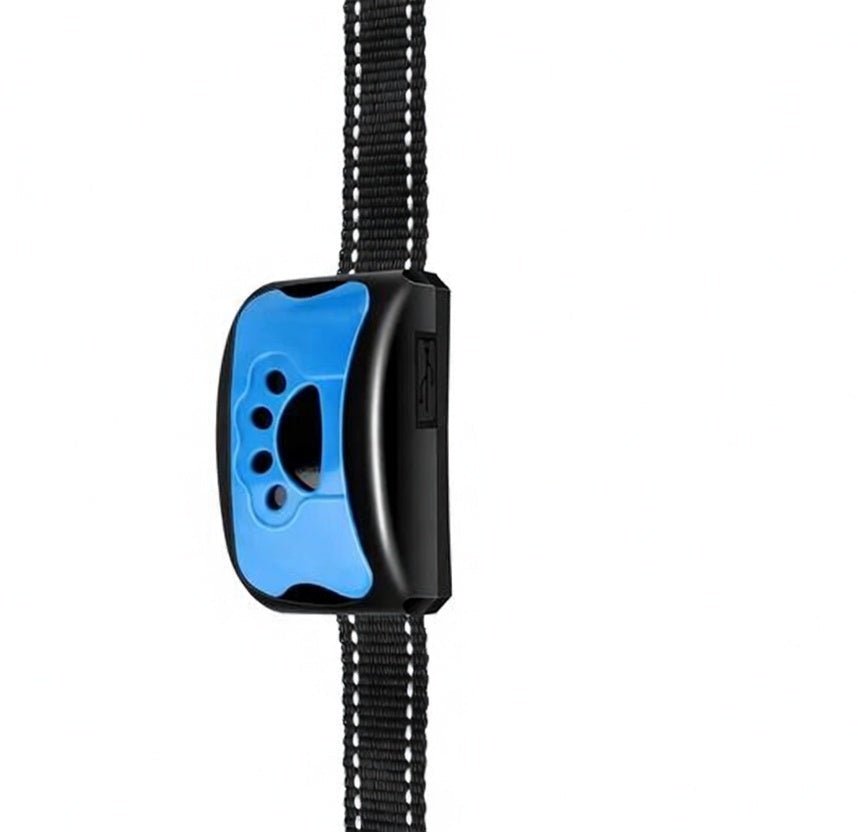Anti-Bark Collar for Dogs, Rechargeable Vibration & Ultrasound Collar with 7 Adjustable Levels - Homvista