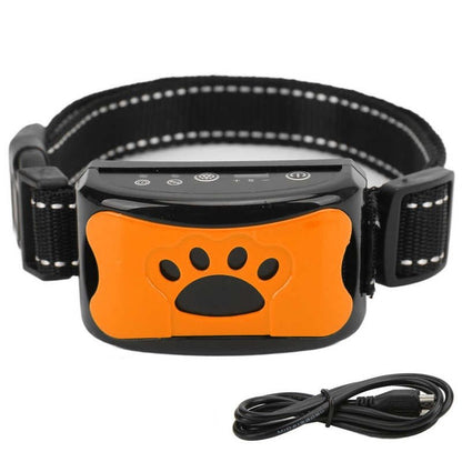 Anti-Bark Collar for Dogs, Rechargeable Vibration & Ultrasound Collar with 7 Adjustable Levels - Homvista