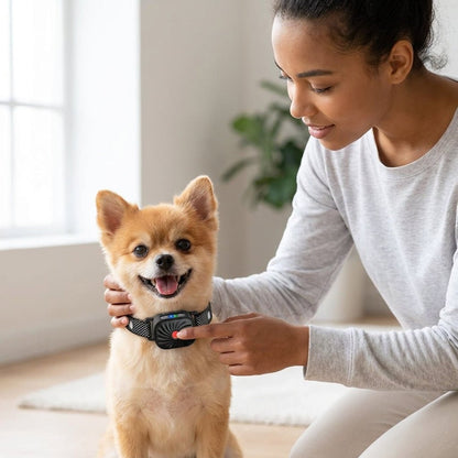 Automatic Anti-Bark Collar for Dogs, Adjustable Bark Training Collar with Hands-Free Detection - Homvista