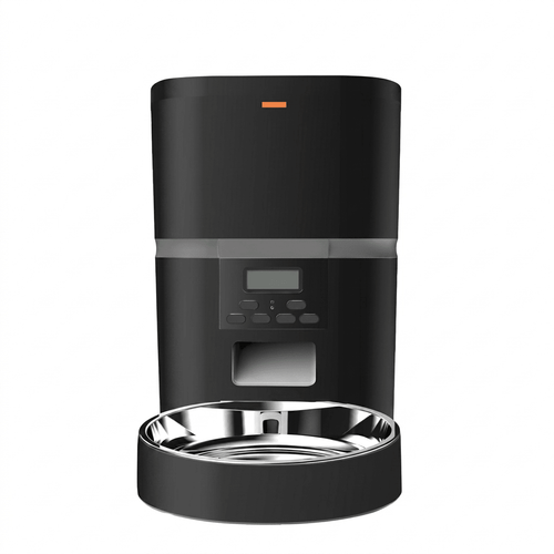 Automatic Cat Feeder, Programmable Timed Food Dispenser with 4 Meals/Day, Single or Dual Bowl - Homvista