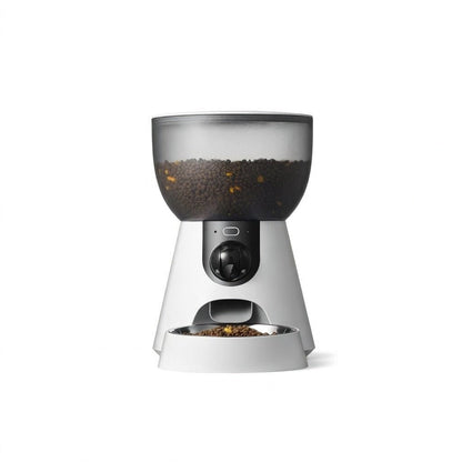 Automatic Cat Feeder with 2K Camera, 4L WiFi Pet Feeder with 160° View & Two-Way Audio - Homvista