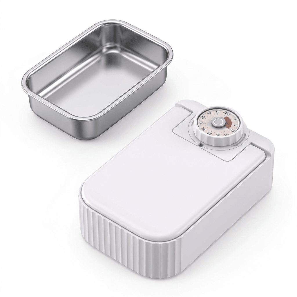 Automatic Pet Feeder, 2-Meal Timed Food Dispenser with Ice Packs & 48-Hour Timer - Homvista