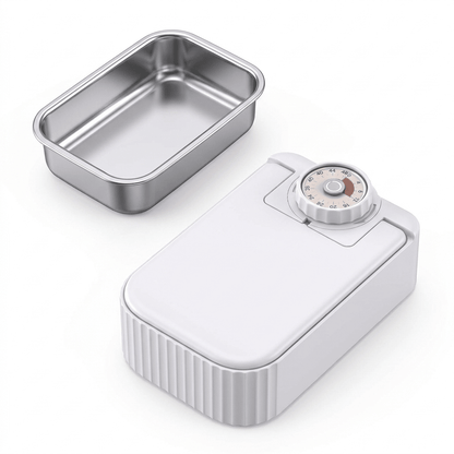 Automatic Pet Feeder, 2-Meal Timed Food Dispenser with Ice Packs & 48-Hour Timer - Homvista