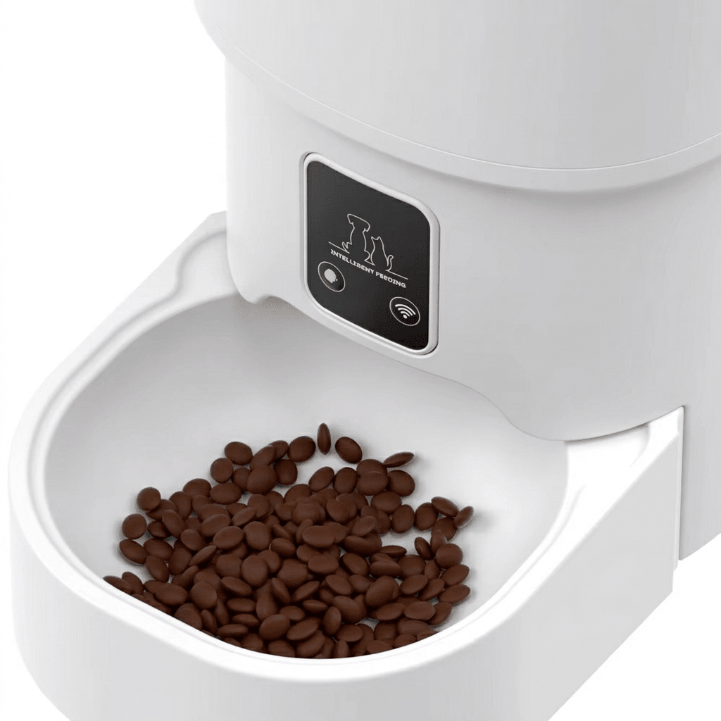 Automatic Pet Feeder, 4L WiFi Cat & Dog Food Dispenser with App Control - Homvista