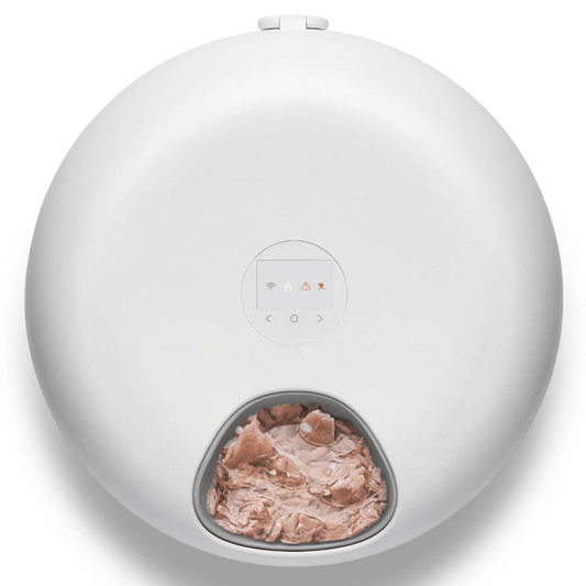 Automatic Pet Feeder, 6-Meal Cat & Dog Food Dispenser with Ice Packs, WiFi or Cordless Options - Homvista