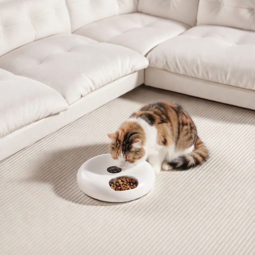 Automatic Pet Feeder, 6L WiFi Cat & Dog Food Dispenser with App Control & Low-Food Alerts - Homvista