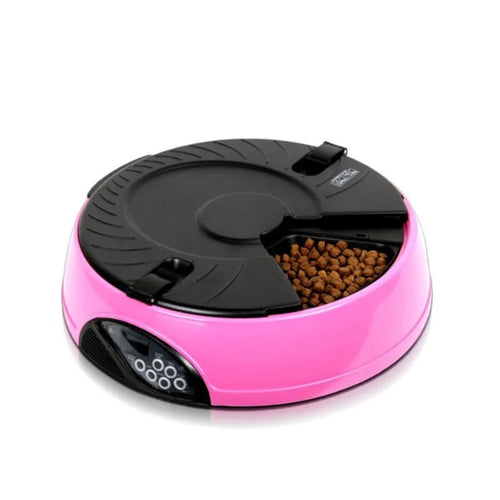 Automatic Pet Feeder, Timed Cat & Dog Food Dispenser with Adjustable Portion Control - Homvista
