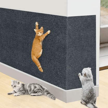 Cat Scratch Pad for Furniture, Adjustable Sofa Scratcher Mat with Straps, Multiple Lengths - Homvista