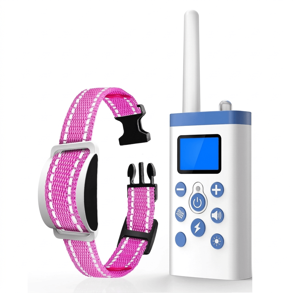 Cat Training Collar with Remote, Rechargeable Adjustable Behavior Training Collar - Homvista