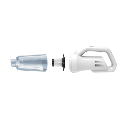 Cordless Pet Hair Vacuum, 12,000Pa Handheld Vacuum with 4 Nozzles, LED & 30-Min Runtime - Homvista