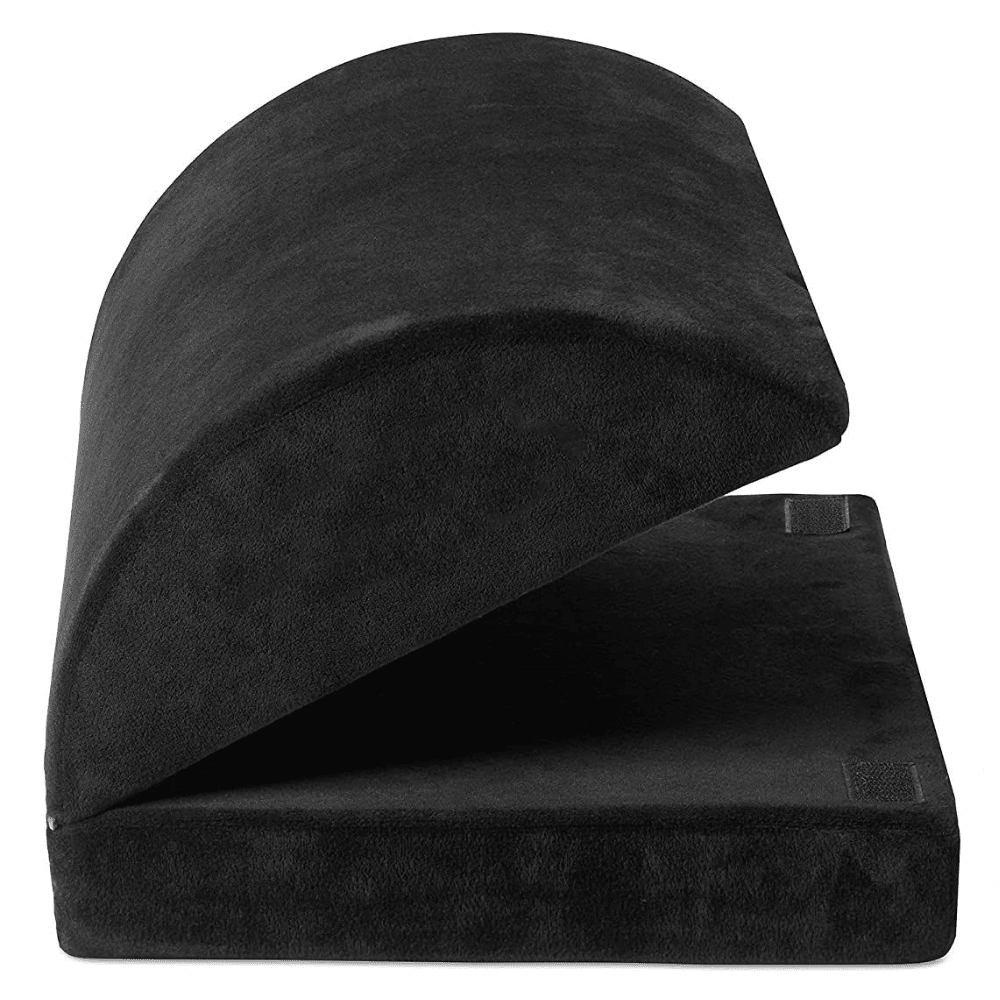Curved Ergonomic Under Desk Home Office Foot Rest - Homvista
