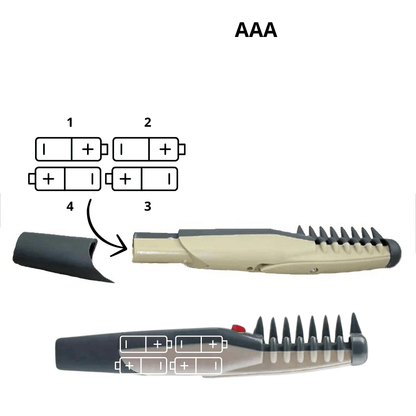Dog & Cat Detangling Comb, Stainless Steel Pet Grooming Tool for Knots & Matted Fur - Homvista