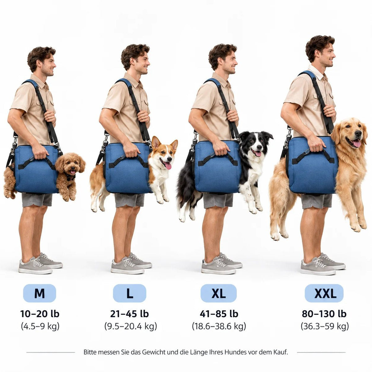 Dog Lift Support Harness with Dual Handles, Adjustable Padded Mobility Harness for Stairs & Cars - Homvista