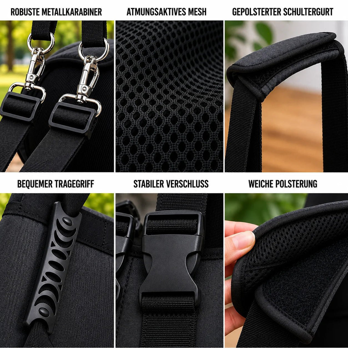 Dog Lift Support Harness with Dual Handles, Adjustable Padded Mobility Harness for Stairs & Cars - Homvista