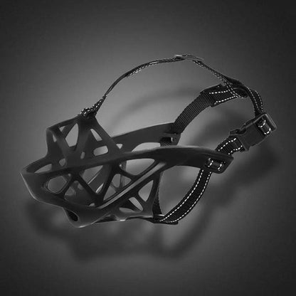 Dog Muzzle for Biting, Breathable Adjustable Muzzle for Walking, Grooming & Training - Homvista