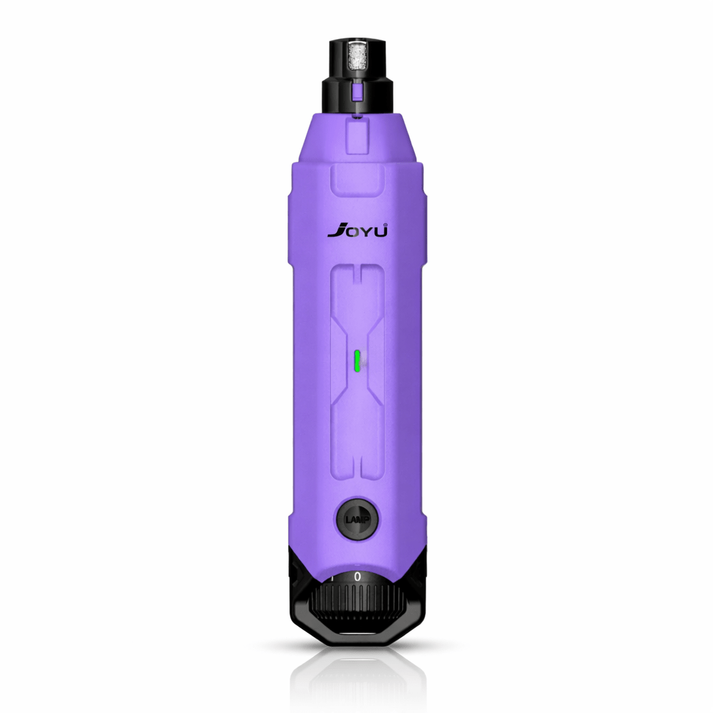Dog Nail Grinder, 6-Speed Rechargeable Pet Nail Trimmer with Dual LED & Low-Noise Motor - Homvista