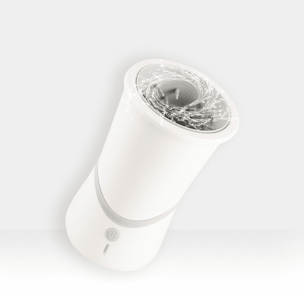 Dog Paw Cleaner, Rechargeable 360° Rotating Paw Washer with Soft Silicone Brush - Homvista