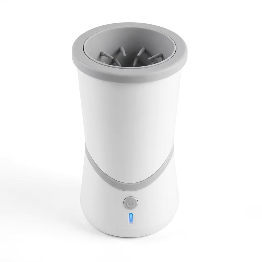 Dog Paw Cleaner, Rechargeable 360° Rotating Paw Washer with Soft Silicone Brush - Homvista