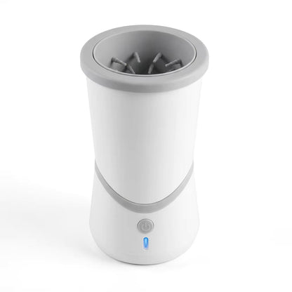 Dog Paw Cleaner, Rechargeable 360° Rotating Paw Washer with Soft Silicone Brush - Homvista