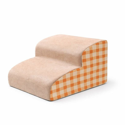 Dog Stairs for Bed & Sofa, High-Density Foam Pet Steps with Non-Slip Surface, 2 or 3 Step - Homvista