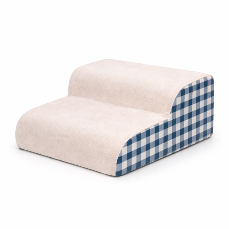 Dog Stairs for Bed & Sofa, High-Density Foam Pet Steps with Non-Slip Surface, 2 or 3 Step - Homvista