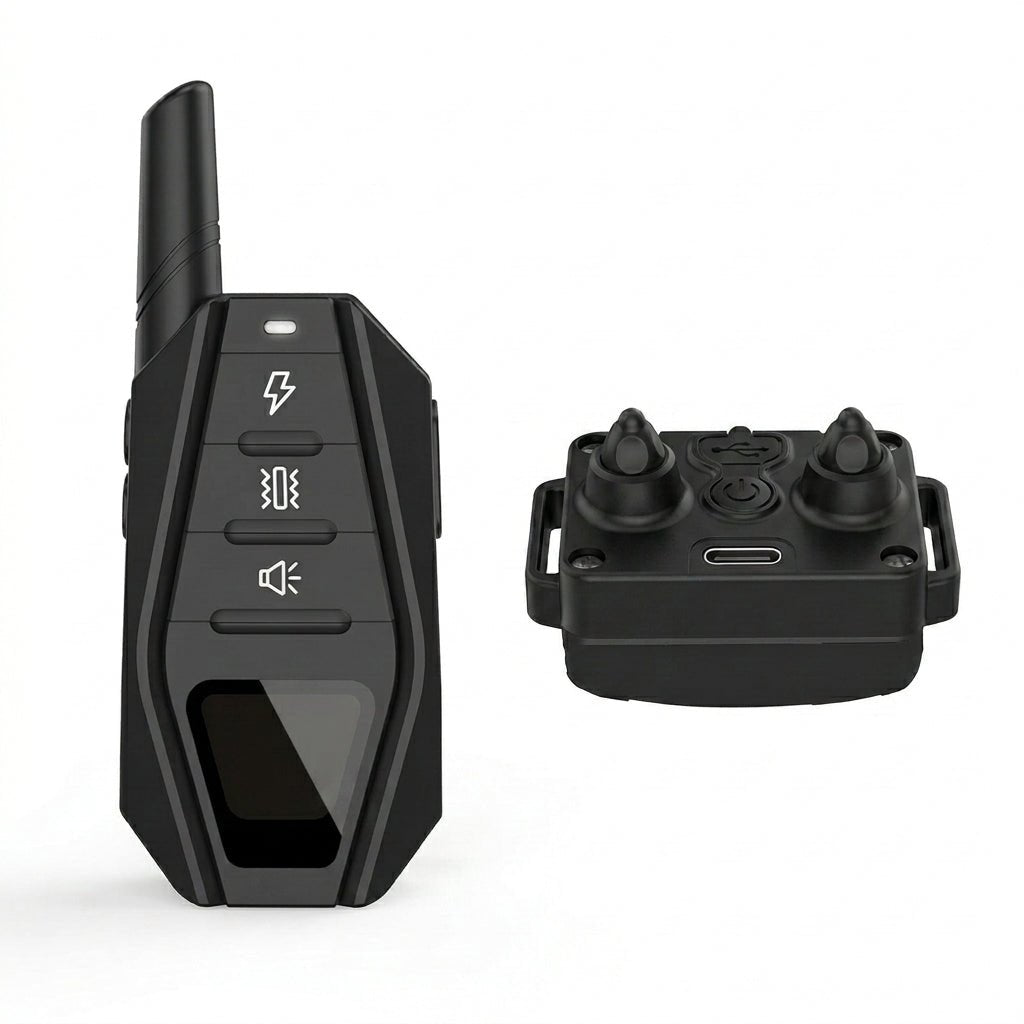 Dog Training Collar with Remote, 1000m IPX7 E Collar with Beep, Vibration & Static Modes - Homvista