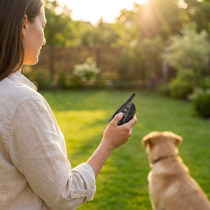 Dog Training Collar with Remote, 1000m IPX7 E Collar with Beep, Vibration & Static Modes - Homvista