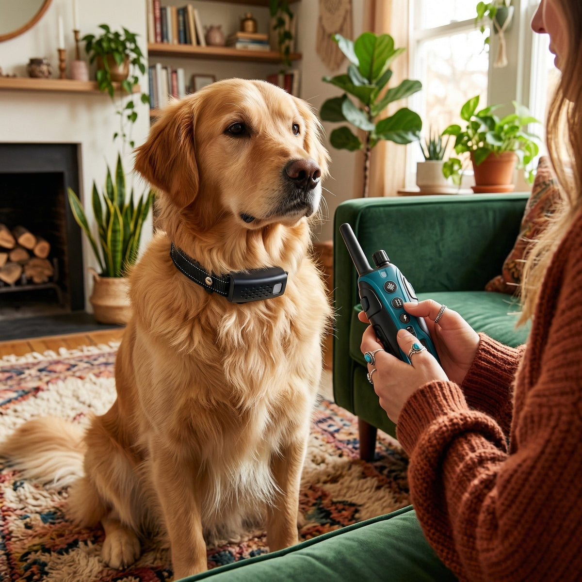 Dog Training Collar with Remote, 2000m IP67 E Collar with 99 Levels & Dual-Channel Control - Homvista