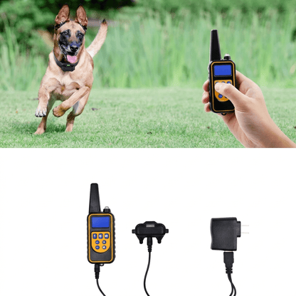 Dog Training Collar with Remote, 2400ft Waterproof E Collar with 3 Modes & Memory Function - Homvista