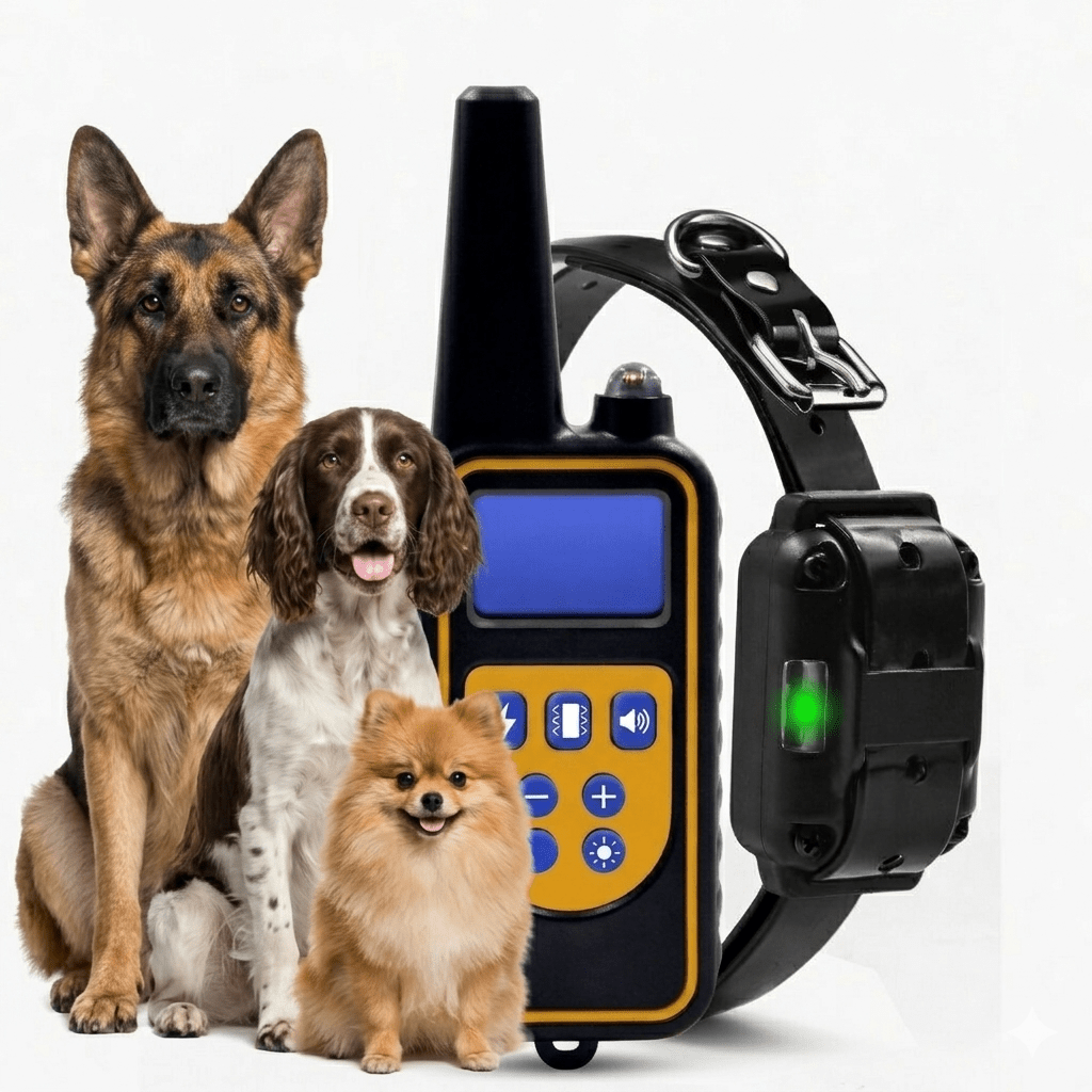 Dog Training Collar with Remote, 2600ft Water-Resistant E Collar with 3 Training Modes - Homvista