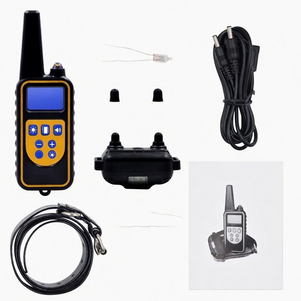 Dog Training Collar with Remote, 2600ft Water-Resistant E Collar with 3 Training Modes - Homvista
