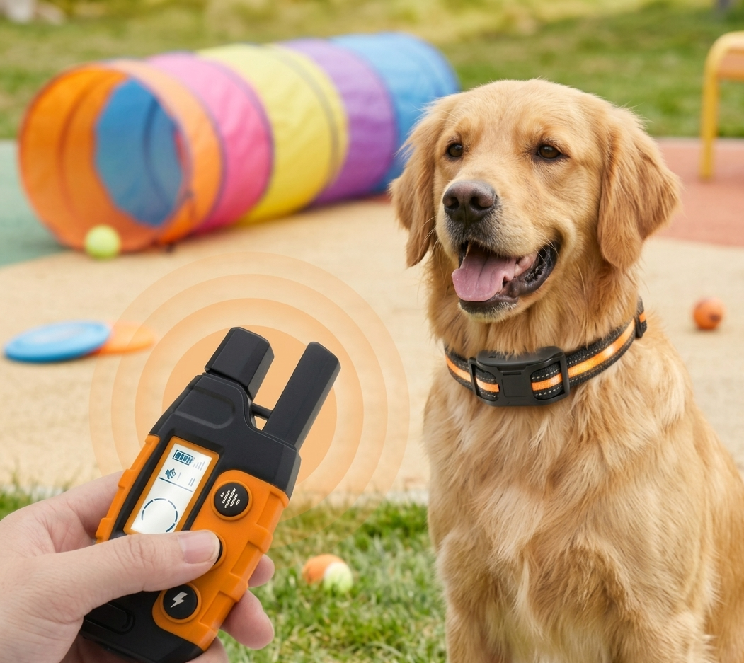 Dog Training Collar with Remote, 3300ft Waterproof E Collar with Beep, Vibration & Static - Homvista