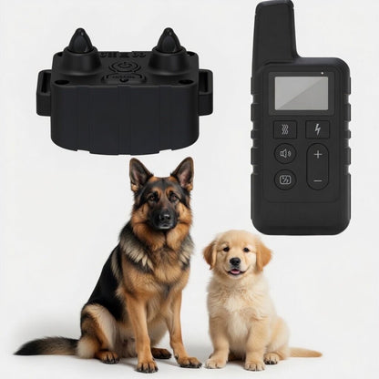 Dog Training Collar with Remote, 500m Waterproof E Collar with USB Charging & Long Standby Battery - Homvista