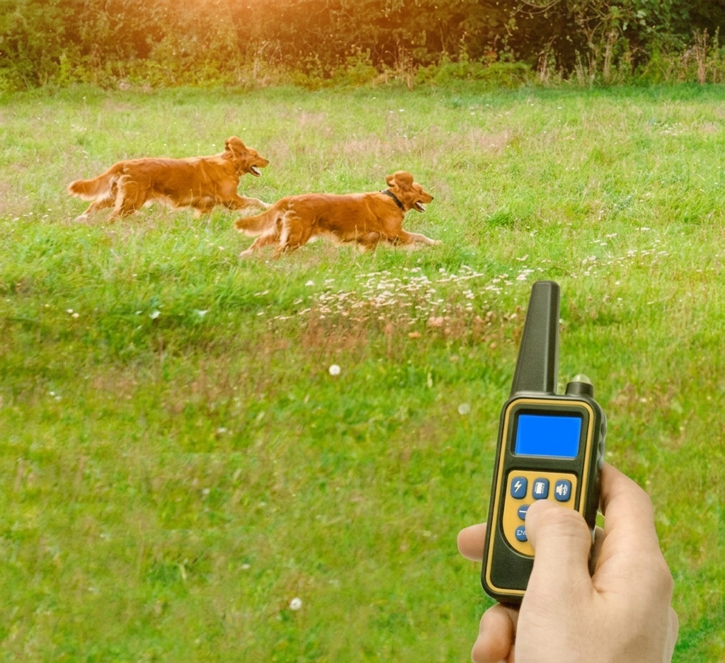 Dog Training Collar with Remote, 762m IPX7 E Collar with 99 Levels for Up to 3 Dogs - Homvista