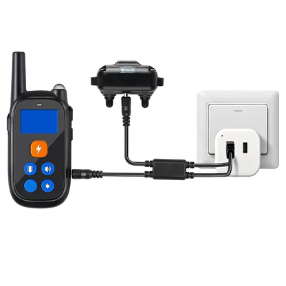 Dog Training Collar with Remote, IP68 E Collar with 4 Modes, 99 Levels & LED Light - Homvista