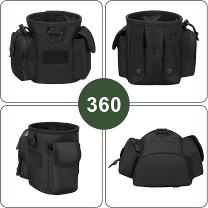 Dog Treat Pouch, Quick-Access Training Bag with Multiple Storage Compartments - Homvista