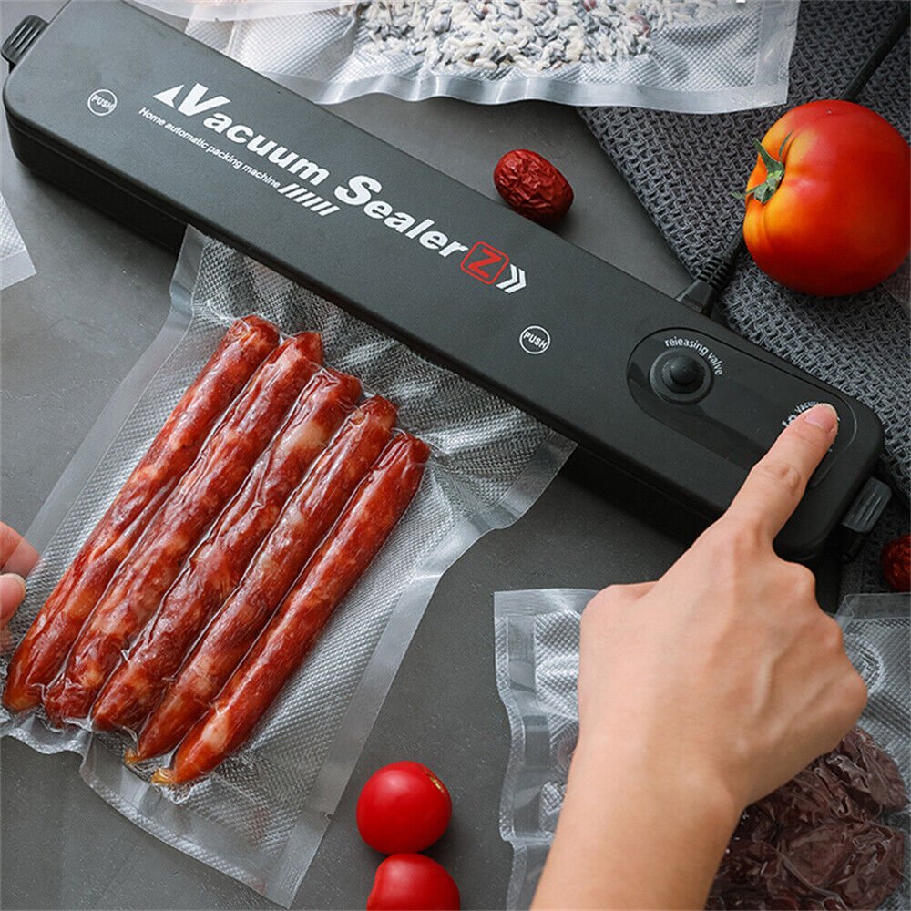 Electric Home Kitchen Food Saver Vacuum Bag Sealer Packing Machine - Homvista