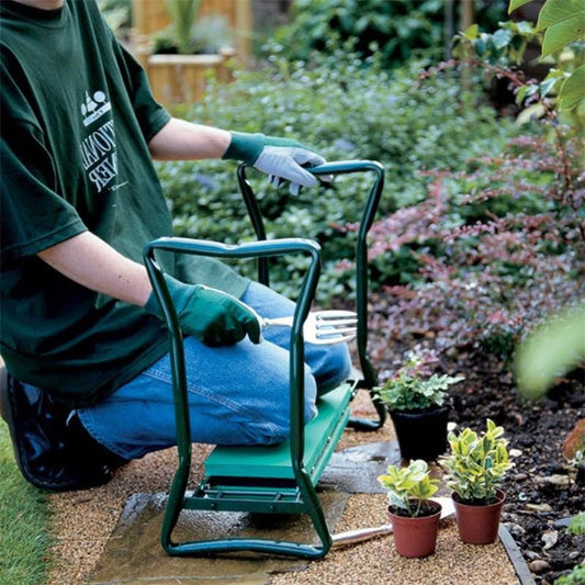 Ergonomic Garden Kneeler and Seat (Green) - Homvista