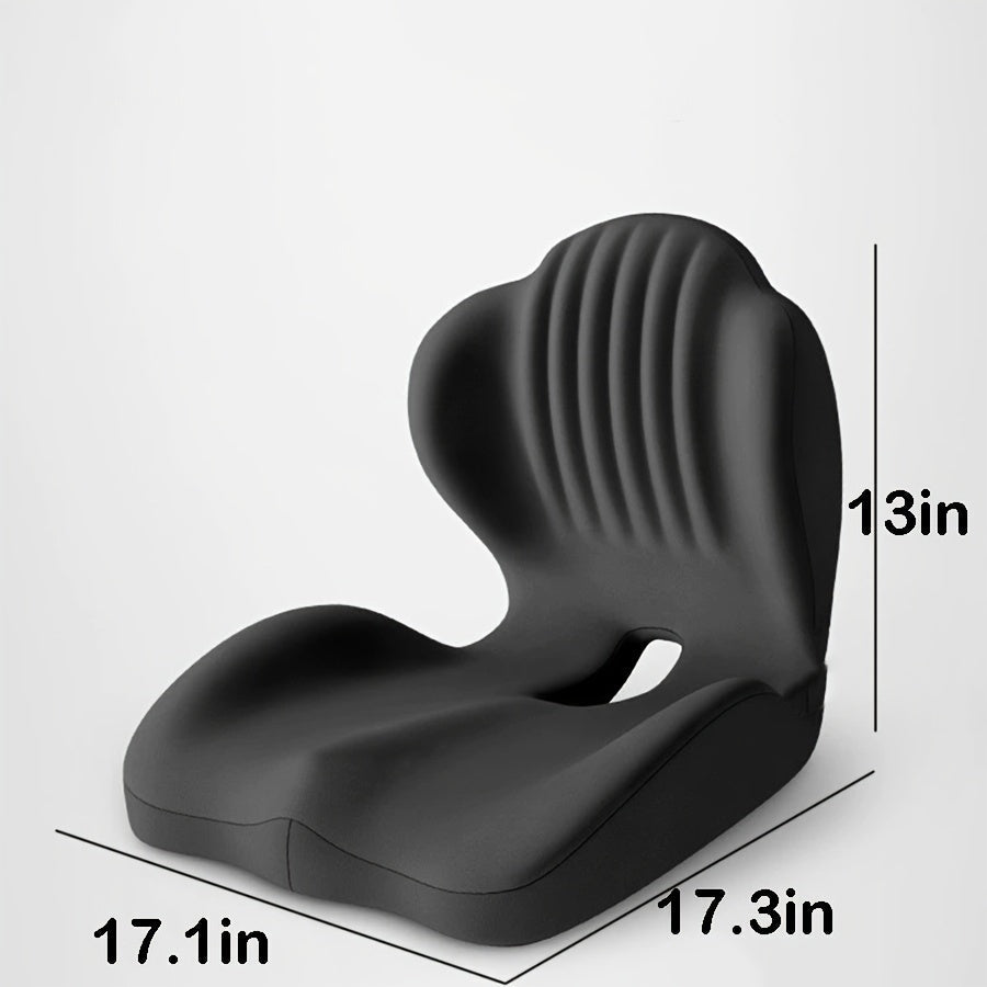 Ergonomic Lumbar Support Cushion, Memory Foam Back Pillow for Office & Car - Homvista