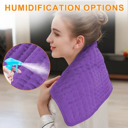 Extra Large Electric Heating Pad, Fast Heating for Back, Neck & Shoulders - Homvista